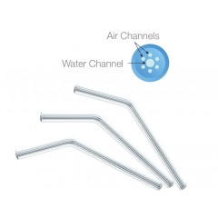PacDent KleanTip Air/Water Syringe Tip - ST-1500 Clear, standard 76mm, 1500 per pack